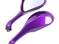 spiegelset fast-arrow painted paars/purple gilera runner 50/125/180