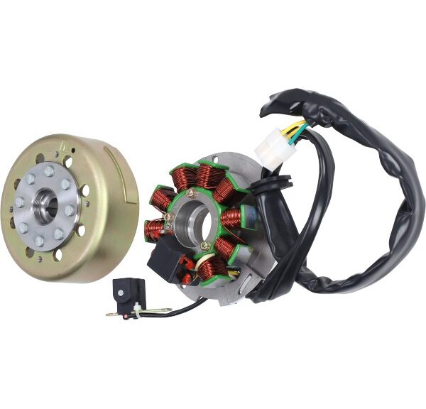ontsteking+vliegwiel fast-arrow origineel model skipper 125cc