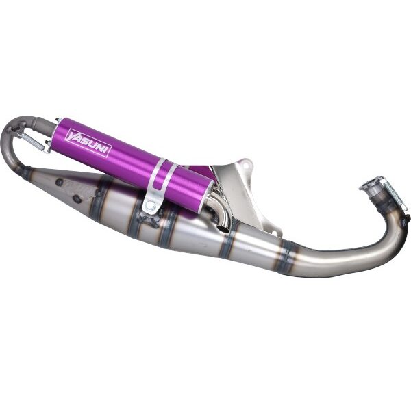 uitlaat yasuni carrera c16 paars sco piaggio 2t