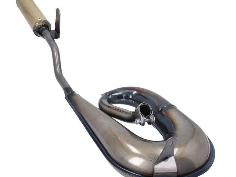 Uitlaat Tecno Circuit (made In Eu) Blank/goud Vespa, Ciao