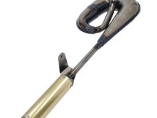 uitlaat tecno circuit (made in EU) blank/goud vespa