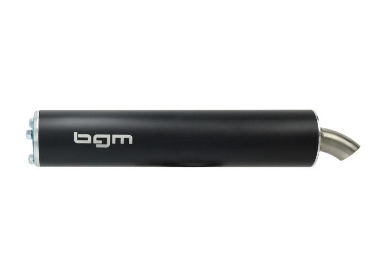 Nademper Bgm 3-bouts 60x280mm Alu/zwart Runner 180cc 2t