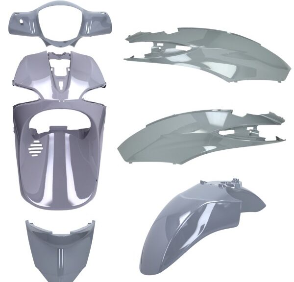 plaatwerkset DMP euro-5 2021-2024 piaggio nardo grijs 6-delig liberty
