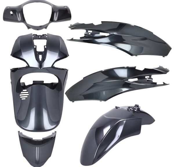 plaatwerkset DMP euro-5 2021-2024 piaggio antraciet 6-delig liberty
