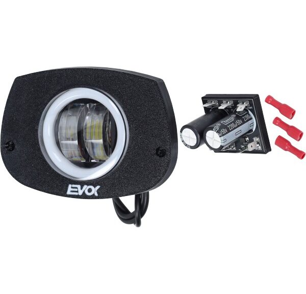koplamp Evok iron led vespa ciao