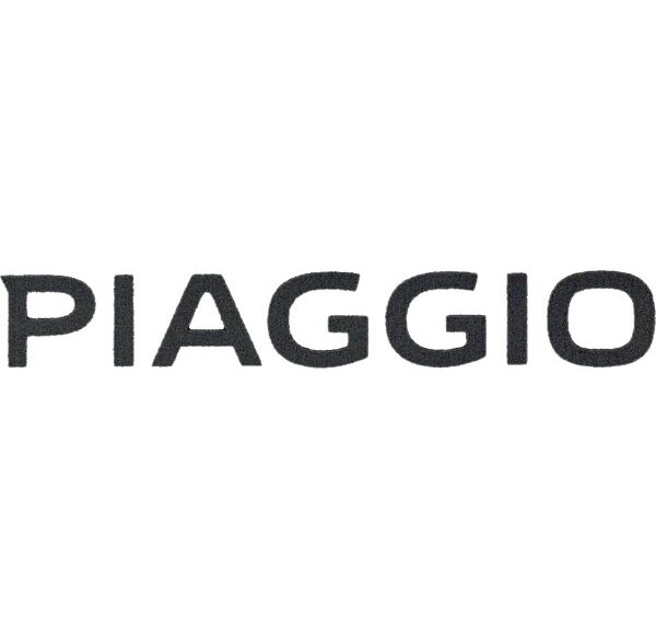 sticker Piaggio origineel woord [piaggio] achterscherm zwart zip 4t 2h003414000a1
