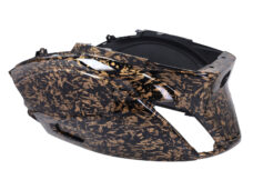 Plaatwerkset Dmp Model Sp Evo-1 Forged Flakes Glans Zwart/goud 5-delig Zip 100/125, Zip2000