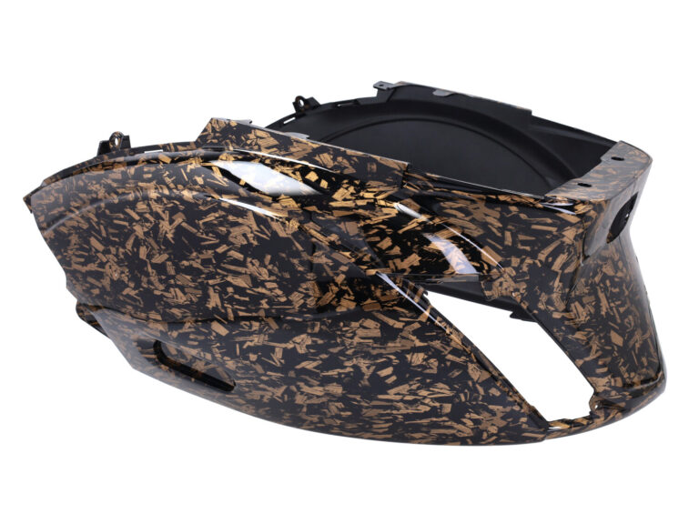 Plaatwerkset Dmp Model Sp Evo-1 Forged Flakes Glans Zwart/goud 5-delig Zip 100/125, Zip2000