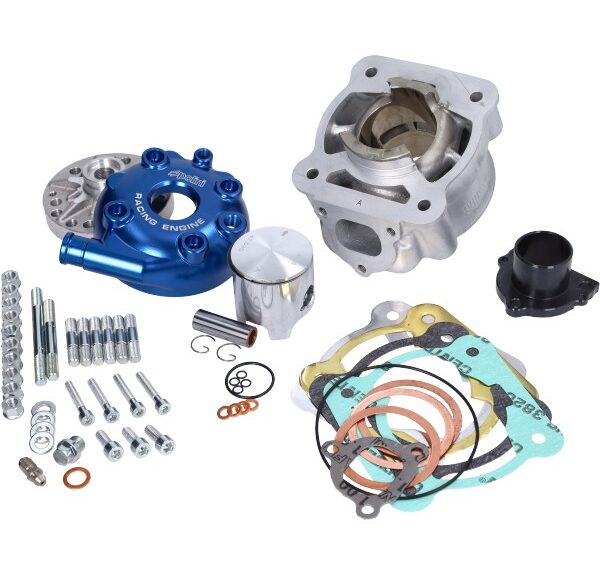 cilinder met kop polini P.R.E. 4 70cc 47.6mm sco piaggio 2t 140.0239