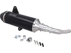 uitlaat polini vespa zwart gts 125-300 4t 190.0041