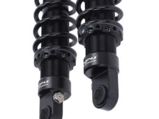 Schokbrekerset Bgm Pro Sc/r1 Vespa Achter Zwart Gts 125-300 4t Bgm7749nb