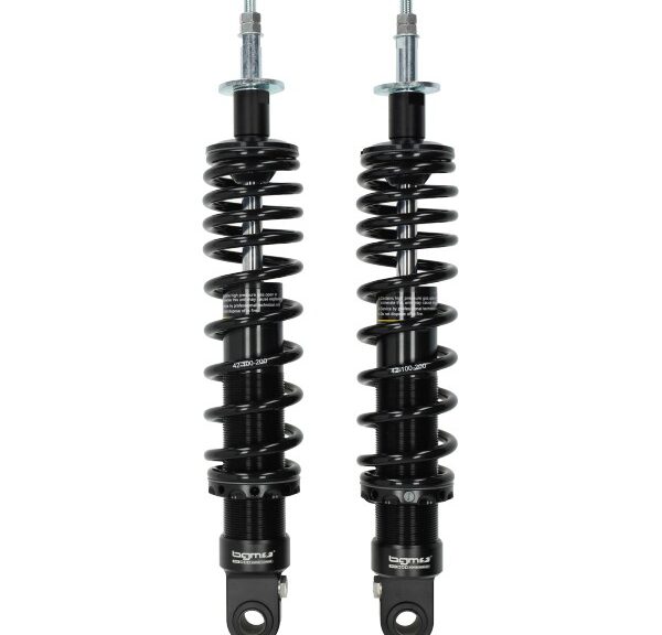 schokbrekerset BGM PRO SC/R1 vespa achter zwart gts 125-300 4t bgm7749nb