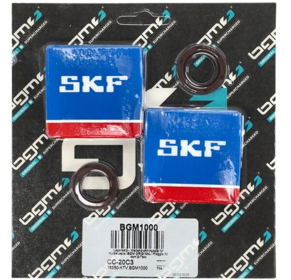 lager+keerringset BGM PRO c4 sco piaggio 2t bgm1000