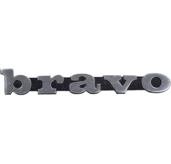 logo zijscherm aluminium woord vespa bravo 163967