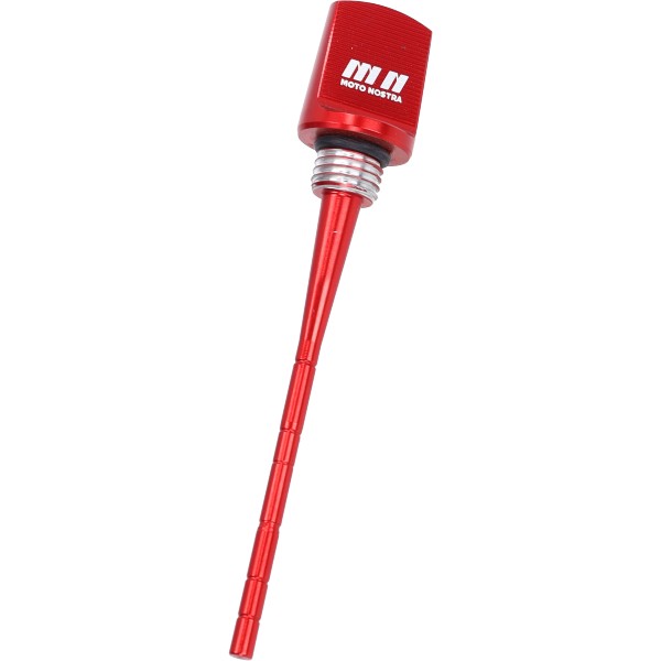oliepeilstok Moto-Nostra cnc m12 rood piaggio & vespa
