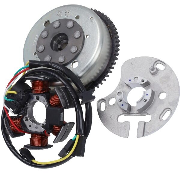 ontsteking+vliegwiel Piaggio origineel derbi D50B0 gpr
