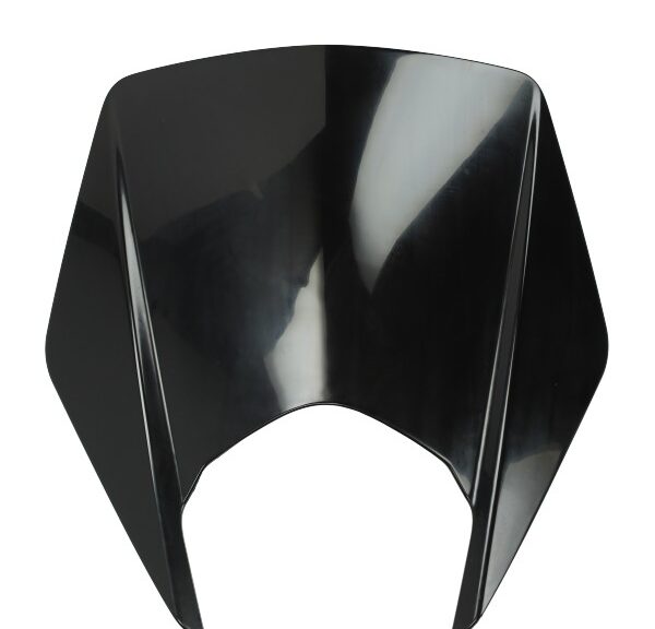 koplampspoiler Piaggio origineel zwart derbi senda