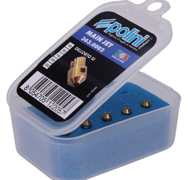 sproeierset polini dellorto SI 110-122 4mm 5pcs 363.0002