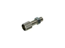 Stelbout + moer model Dell'Orto m4x15 17.5mm — geschikt voor Piaggio
