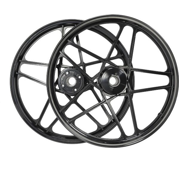 wielset fast-arrow 17 inch zwart glans hercules prima