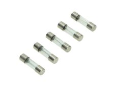 Zekering model buis 26mm 15amp 5 stuks