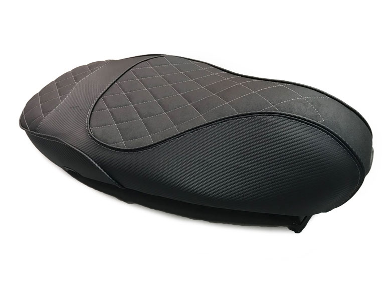 Buddydek Regia luxe stiksel zwart/wit sprint