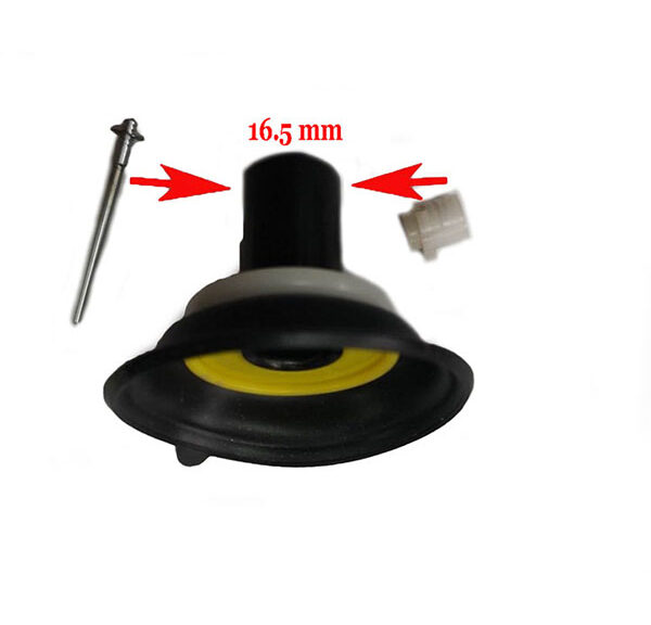 Gasschuif carburateur 16.5mm GY6