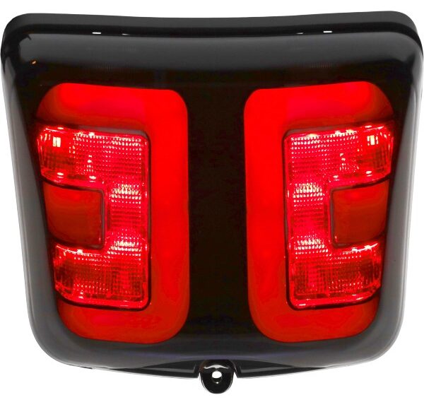 achterlicht Power1 led e-keur tube smoke zwart mat gtv