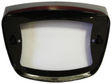 Rand achterlicht zwart glans lx