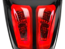 achterlicht Power1 led tube smoke/zwart matt E-keur primavera