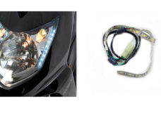 Lamp 12V LED dagrijverlichting met 3M plakstrip (lengte 15cm)