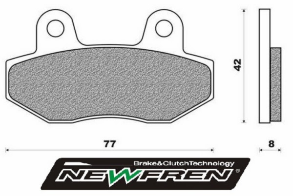 remblokset newfren voor agm VX50