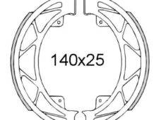 Remsegment set /5 centro 4t