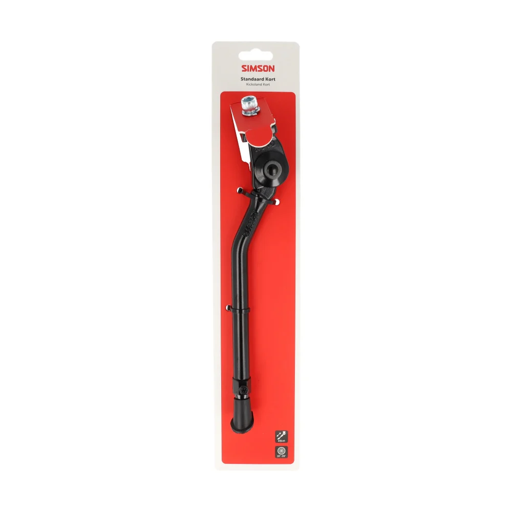 Simson standaard verstelbaar breed 16/26 zwart