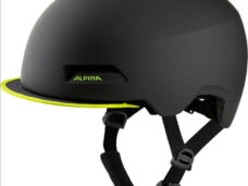 Alpina Sports urban helm Brooklyn 57-61 mat zwart/geel