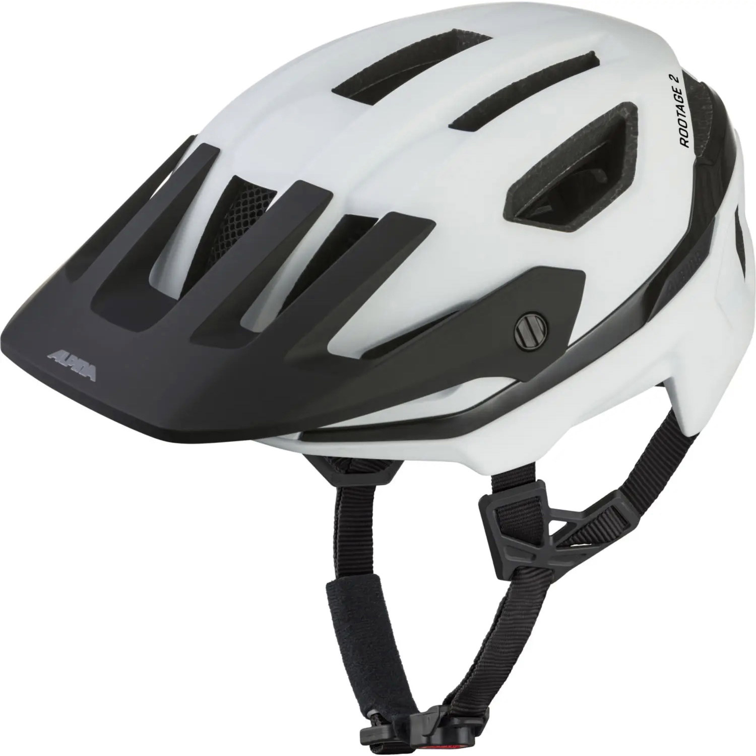 Alpina Fietshelm mat zwart