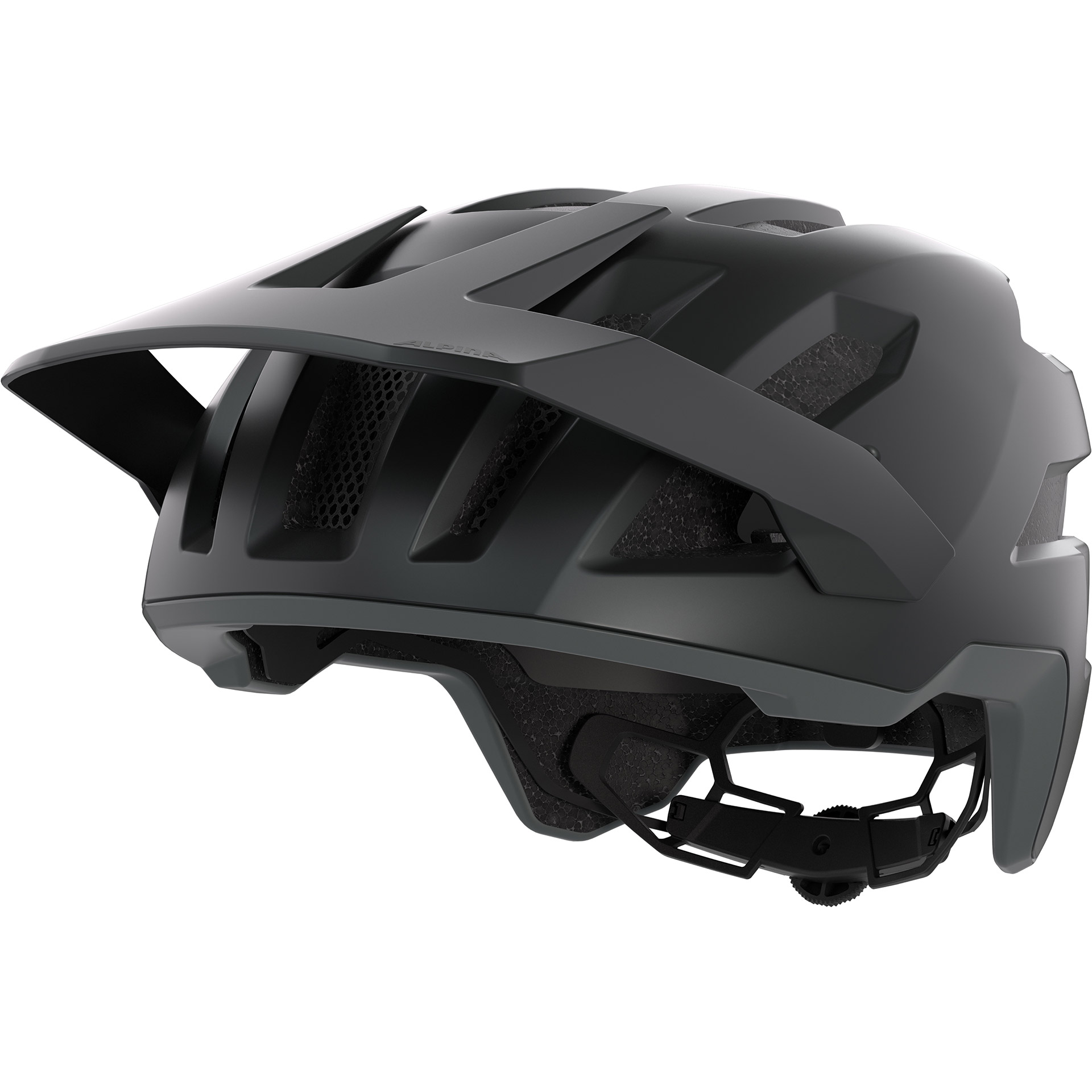 Alpina Fietshelm mat zwart