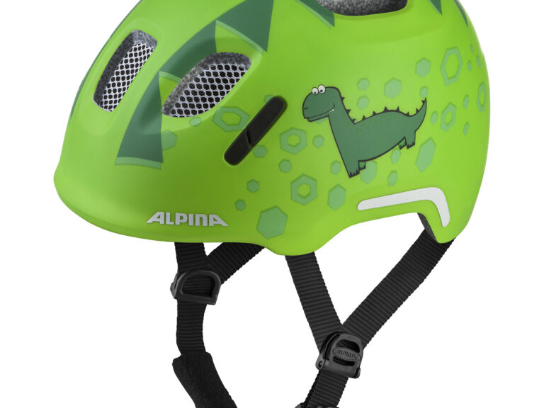 Alpina Sports Kinderhelm Ximo Flash Green Dino 49-54 Mat
