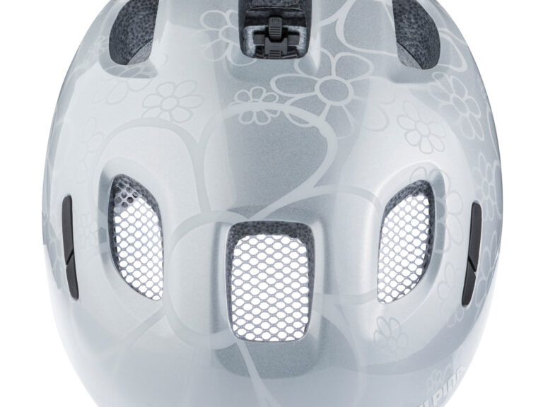 Alpina Sports kinderhelm Ximo 2 silver flower 49-54 glans