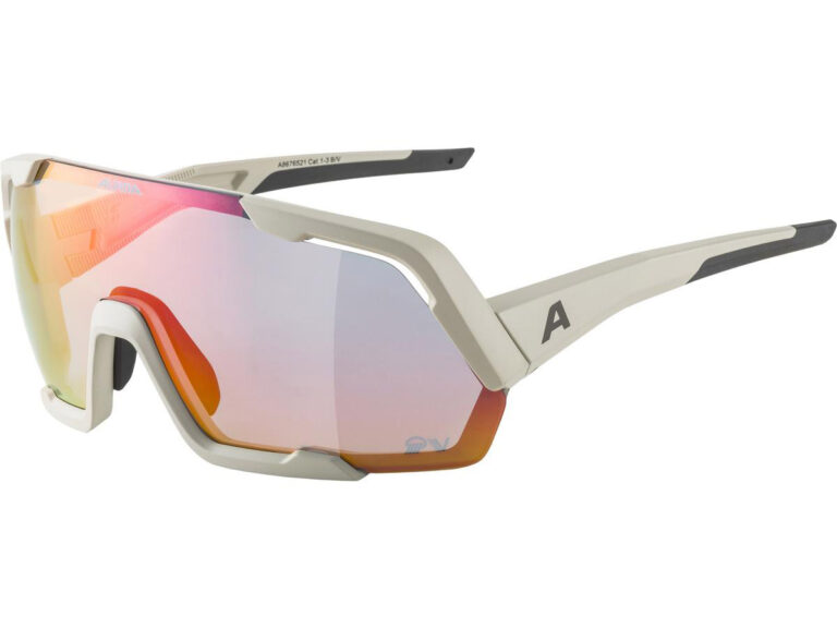 Alpina Sports sportbril Rocket QV mat grijs