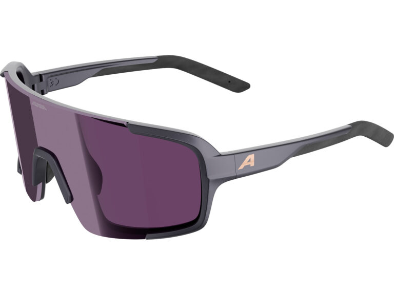 Alpina Sports Sportbril Lumin Roze Lens Mat Gun-metal