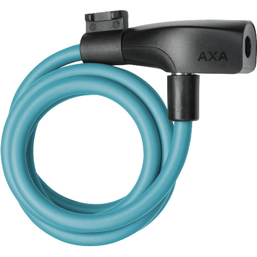AXA kabelslot Resolute 8-120 lichtblauw