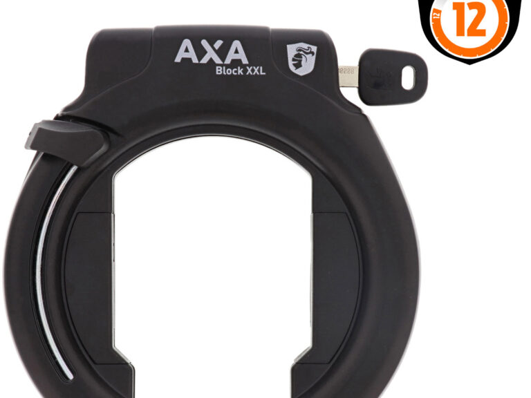 AXA ringslot Block XXL eenhandsbediening zwart