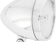 AXA koplamp Classic Switch batterij zilver