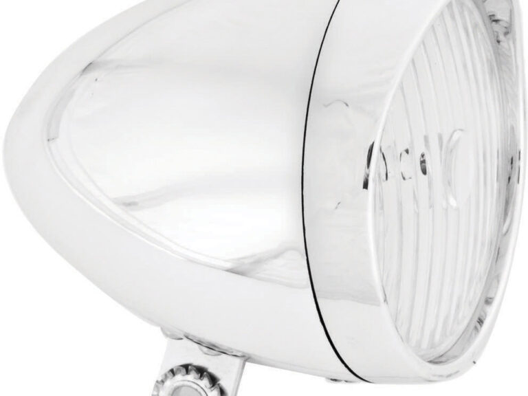 AXA koplamp Classic Switch LED batterij zilver aan/uit