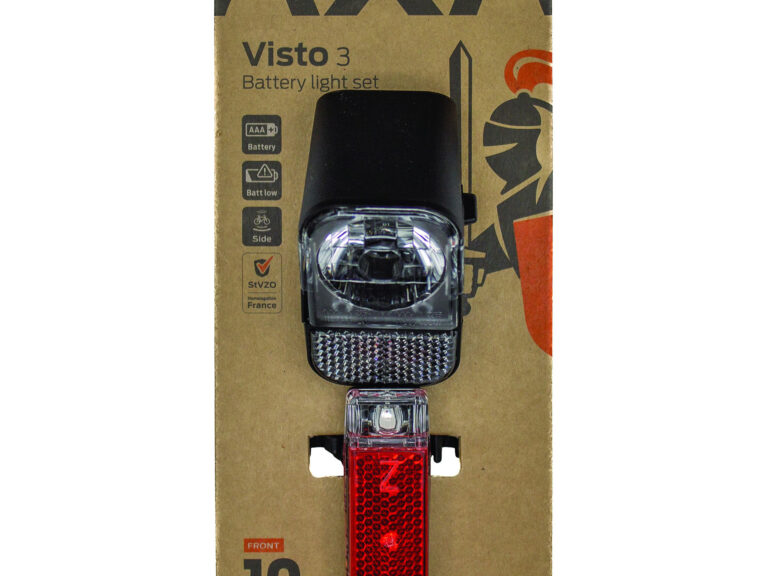 AXA verlichtingsset Visto3 10lux batterij