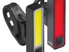AXA verlichtingsset Niteline Slim 70lux USB-C