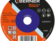 Berner slijpschijf MetalLine Premium 76mm (25st)