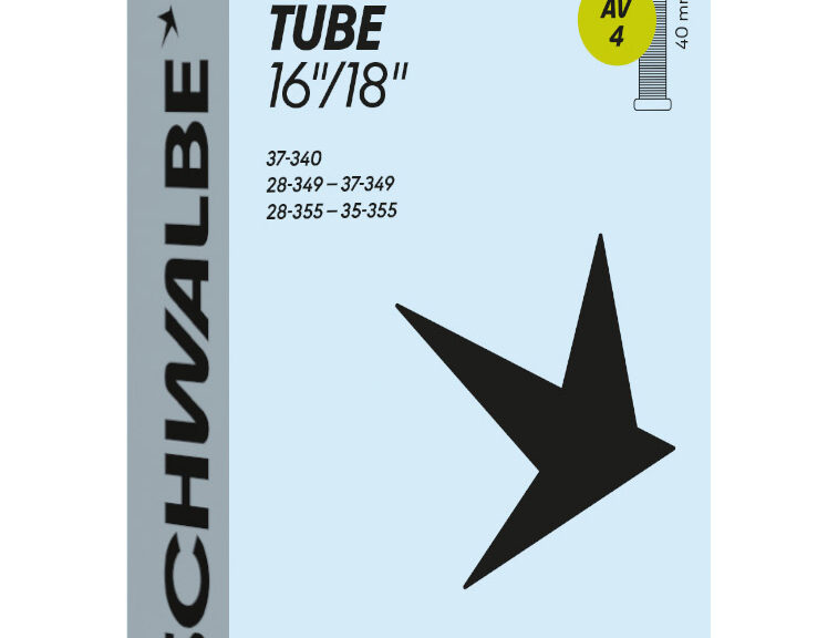 Schwalbe Binnenband Av4 16/18" 28/37-340/355 av 40mm
