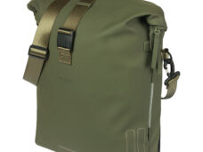 Basil schoudertas SoHo MIK studs 17l mosgroen